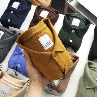 Áo Polo nam trơn nhiều màu cotton cao cấp , áo thun nam có cổ , phông cổ bẻ ngắn tay công sở dáng ôm