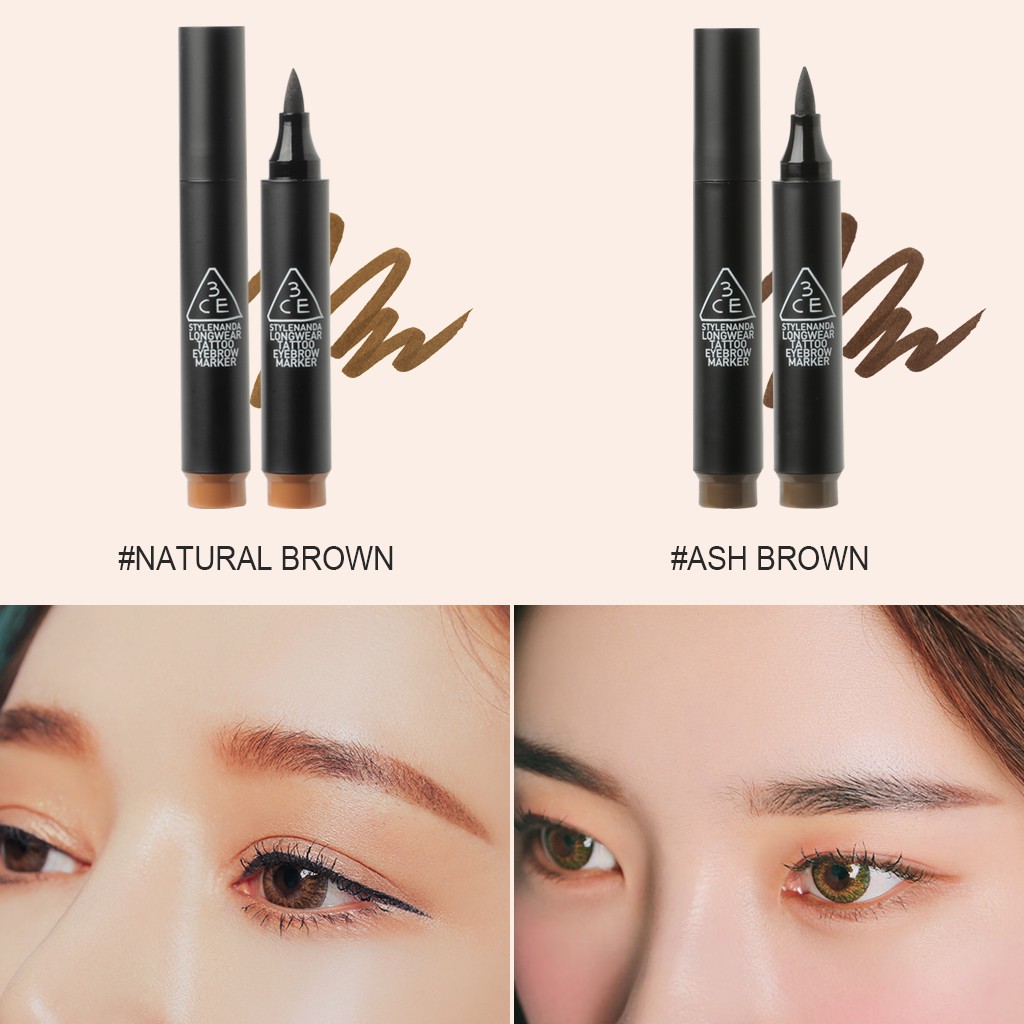 [Mã FMCGM50 - 8% đơn 250K] Bút Kẻ Lông Mày 3CE Dạng Xăm Lâu Trôi 3g | BigBuy360 - bigbuy360.vn