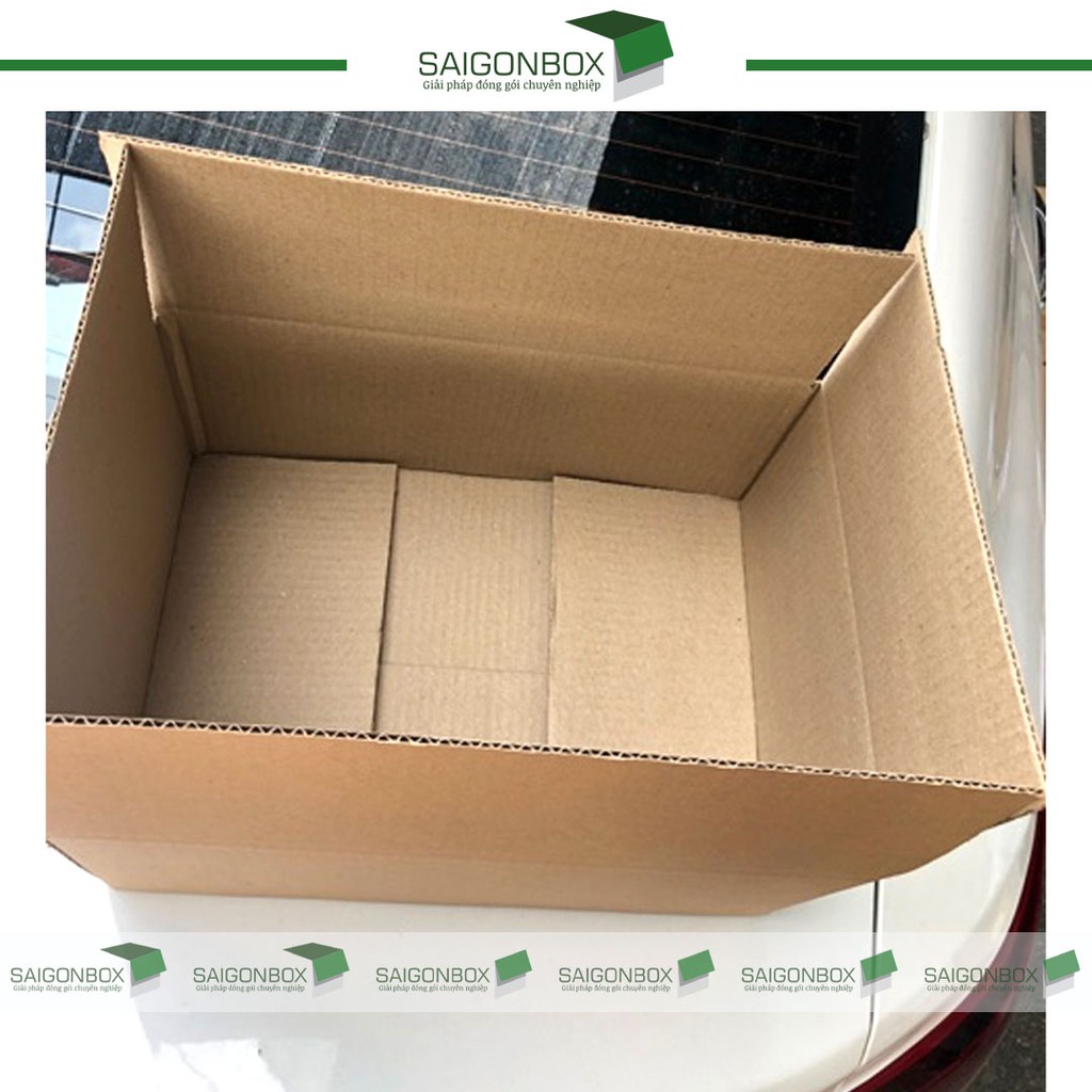 Combo 100 thùng hộp carton size 35x25x15 cm để đóng gói hàng hóa