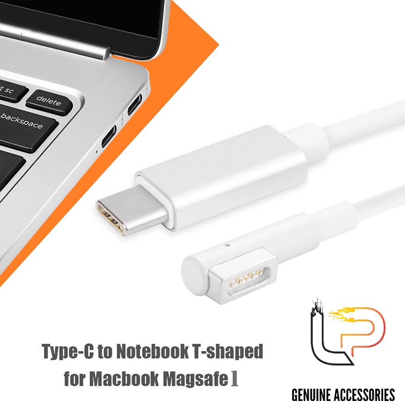 Cáp Chuyển Đổi Type-C Sang Magsafe 1 Cho Macbook 45w 60w 85w - Dây sạc Magsafe 1