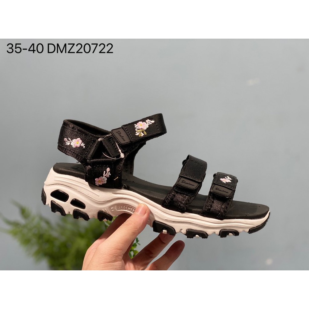 Giày Sandal Skechers Dlites Kai Đế Dày Hở Ngón Thời Trang Giới Trẻ