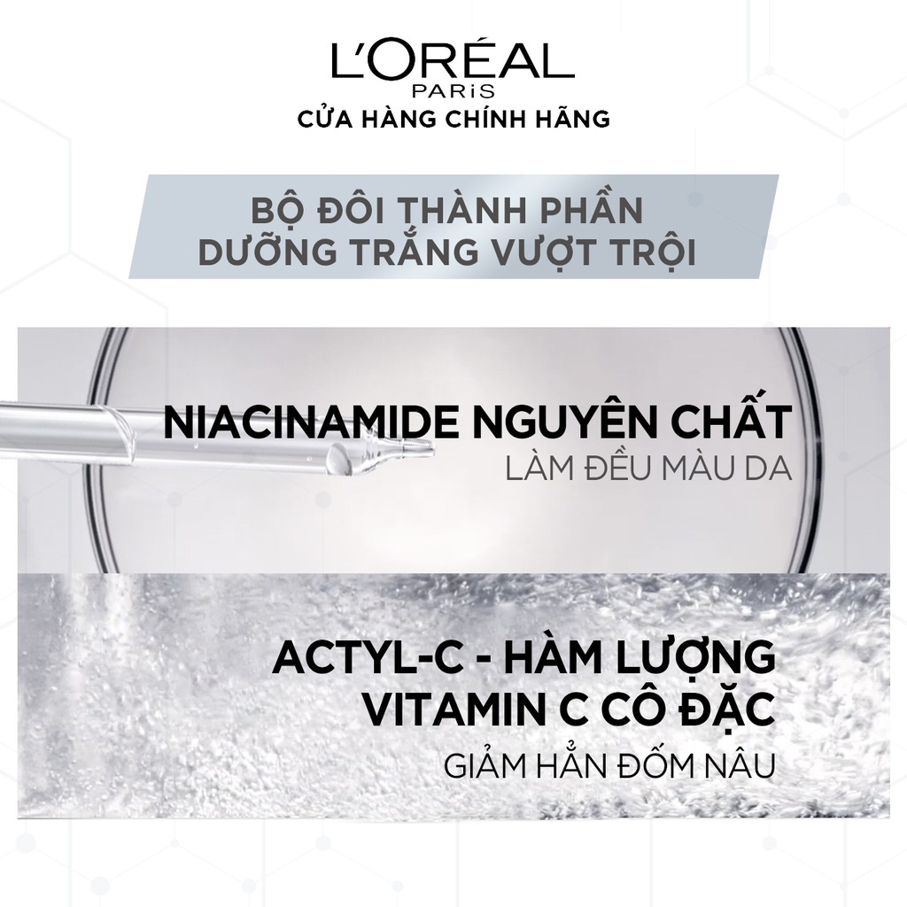 Tinh chất dưỡng trắng da, giảm thâm nám L'Oreal Paris Aura Perfect Clinical 30ml | BigBuy360 - bigbuy360.vn