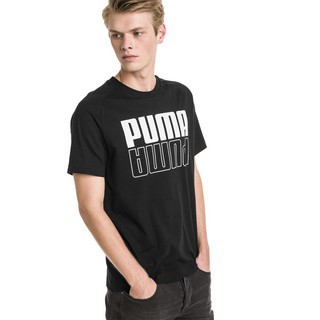 Áo thun nam Puma Logo vàng (Đen) Modern Sports Logo Men's Tee