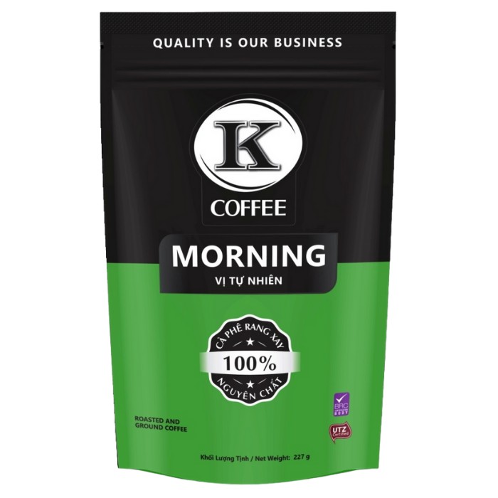 Cà Phê Rang Xay K Coffee Morning 227g - Cà phê nguyên chất - Vị tự nhiên | BigBuy360 - bigbuy360.vn