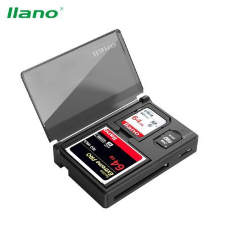 Đầu đọc thẻ nhớ Llano 3 trong 1 tốc độ cao USB 3.0 LJN - CC202