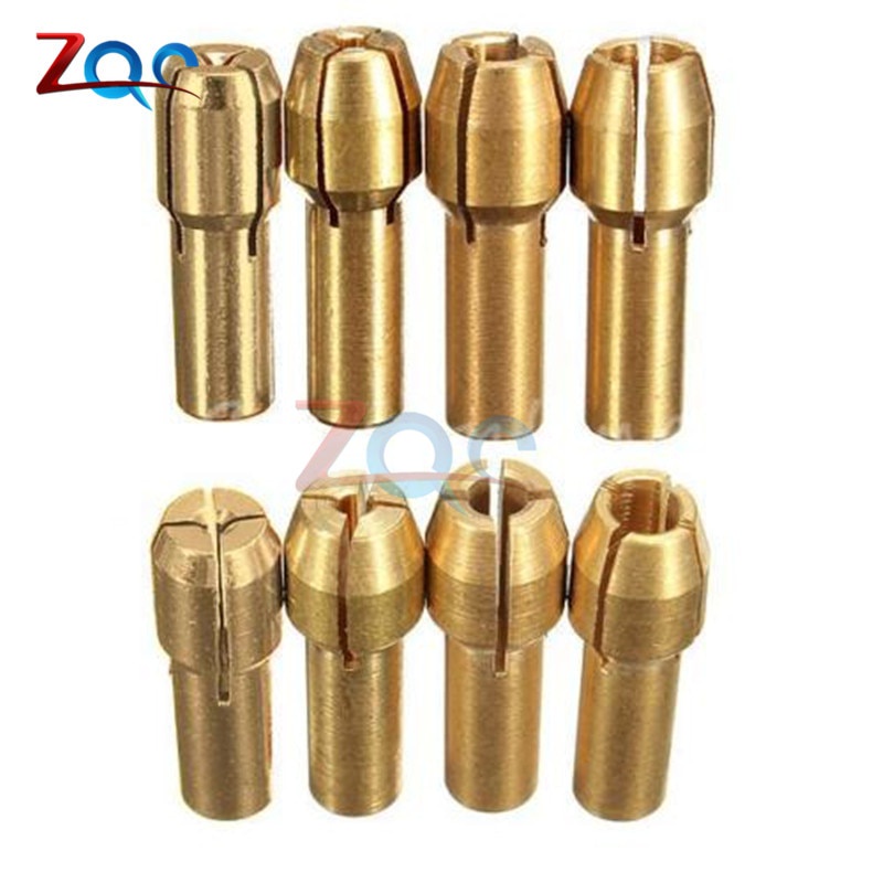 Bộ 4 đầu kẹp mũi khoan 0.8 / 1.6 / 2.35 / 3.2mm chất lượng