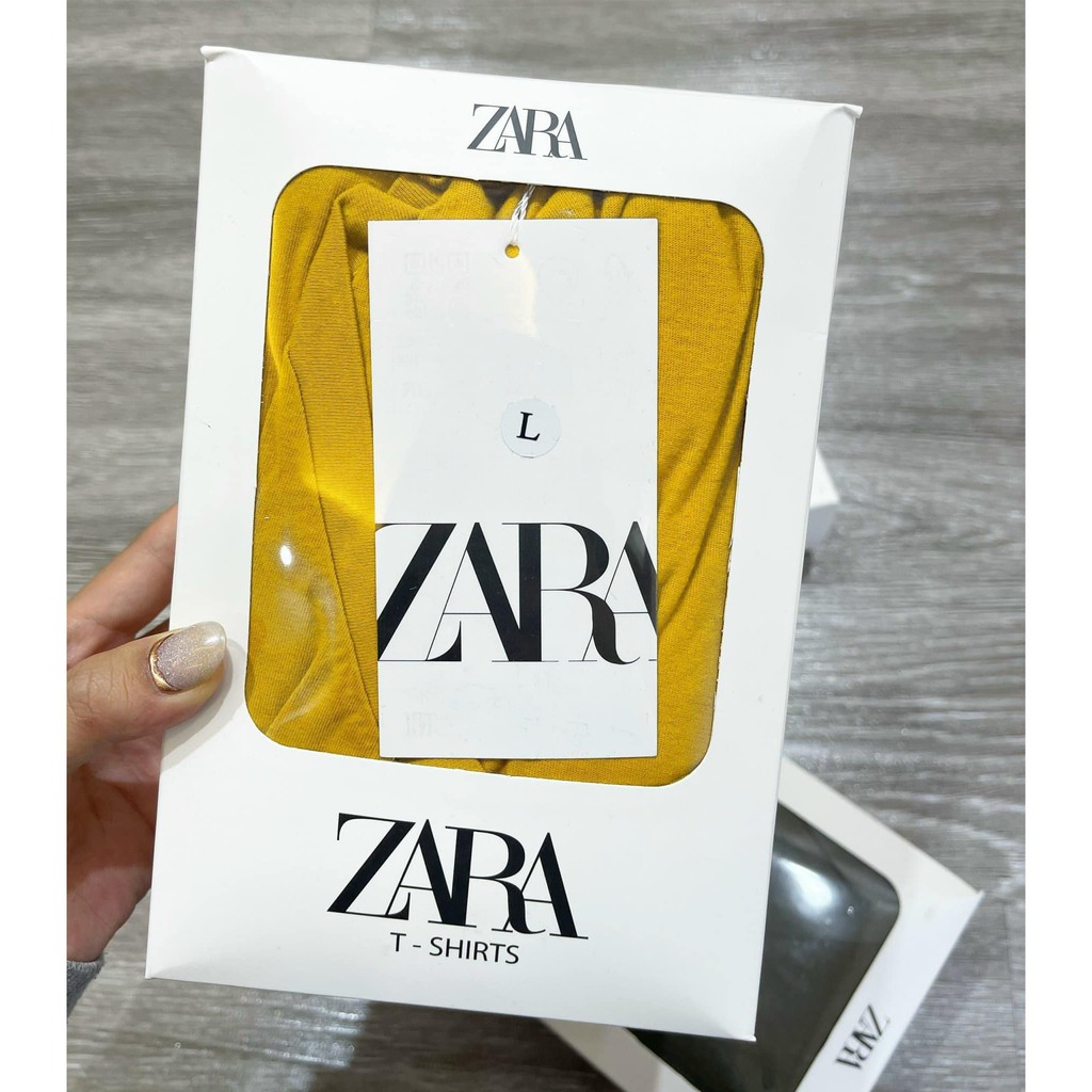 Áo Zara cổ tim chất đẹp Hàng loại 1 xuất dư Set 3 áo theo màu tự chọn đủ size