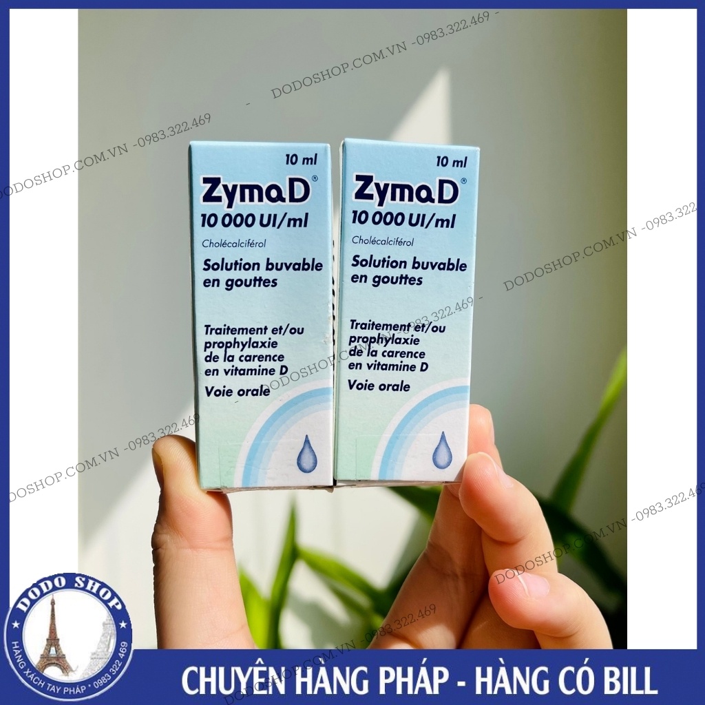 Siro ZymaD của Pháp dùng được cho bé từ sơ sinh, Vitamin D zymad - Dodoshop