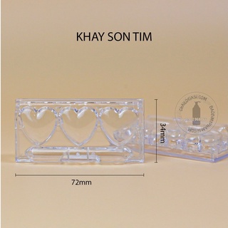 COMBO 5 KHAY SON TIM