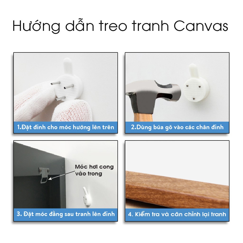 Tranh treo tường CỠ ĐẠI có khung nổi SIÊU ĐẸP, phong cách hiện đại treo phòng khách