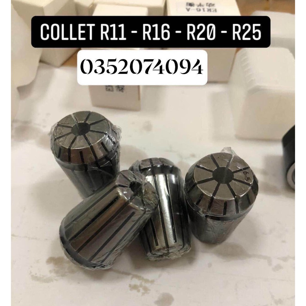 Kẹp dao CNC Collet er 11, er 16, er 20, er 25, er 32