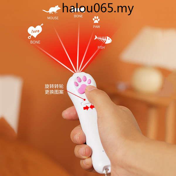 Gậy Trêu Mèo Có Tia Laser Hồng Ngoại Hình Chuột Thú Vị