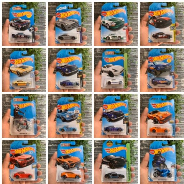 Hotwheels - Basic 4 - Xe mô hình tỉ lệ 1/64