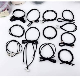 HỘP 12 DÂY CHUN BUỘC TÓC NỮ SIÊU CHẮC