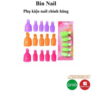 Kẹp ủ tháo gel móng chân