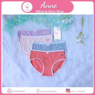 Quần lót nữ cotton trơn có họa tiết nổi (Nhiều mẫu)