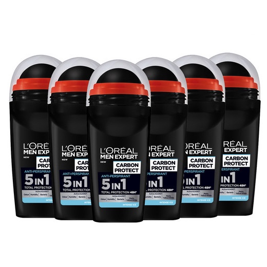 Lăn khử mùi Loreal Men Expert Carbon Protect 5in1 loại 50ml, Hàng Đức