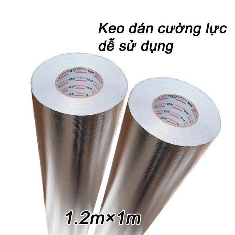 Vải sợi thủy tinh tráng nhôm cách nhiệt chống nóng trần nhà