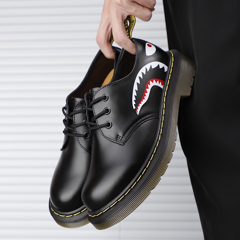 Giày Bốt Martin Da Cổ Thấp Thời Trang Cho Nam Dr.Martens MartinAngel 1461