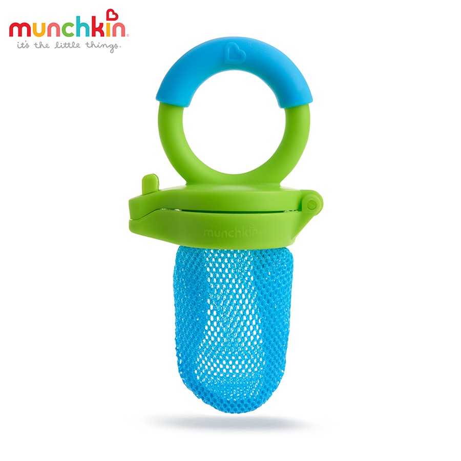 Túi Nhai Ăn Dặm Chống Hóc MunchKin Bằng Vải Không Nắp MK43101