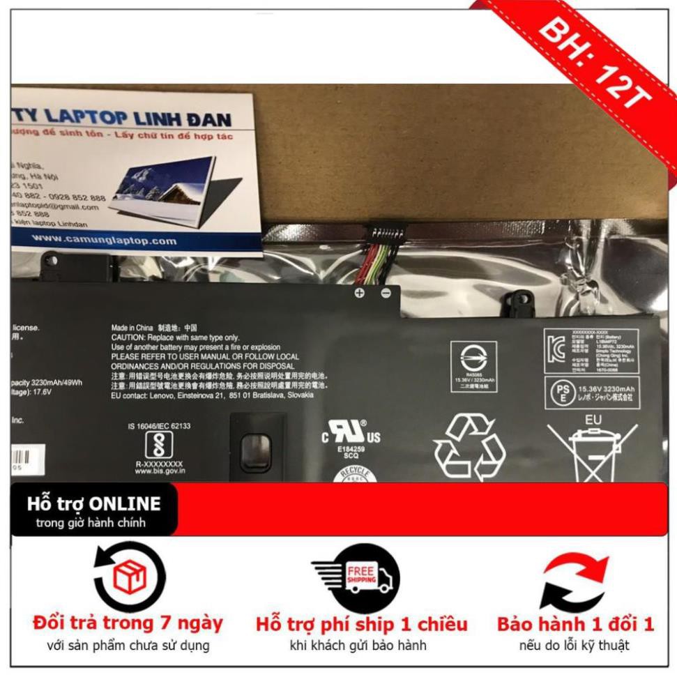 Pin Lenovo  ThinkPad X1 Carbon 7th Gen 2019 L18L4P71 L18C4P71 L18M4P72 Battery