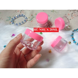 HŨ CHIẾT MỸ PHẨM 20g (20ML) Nắp hồng