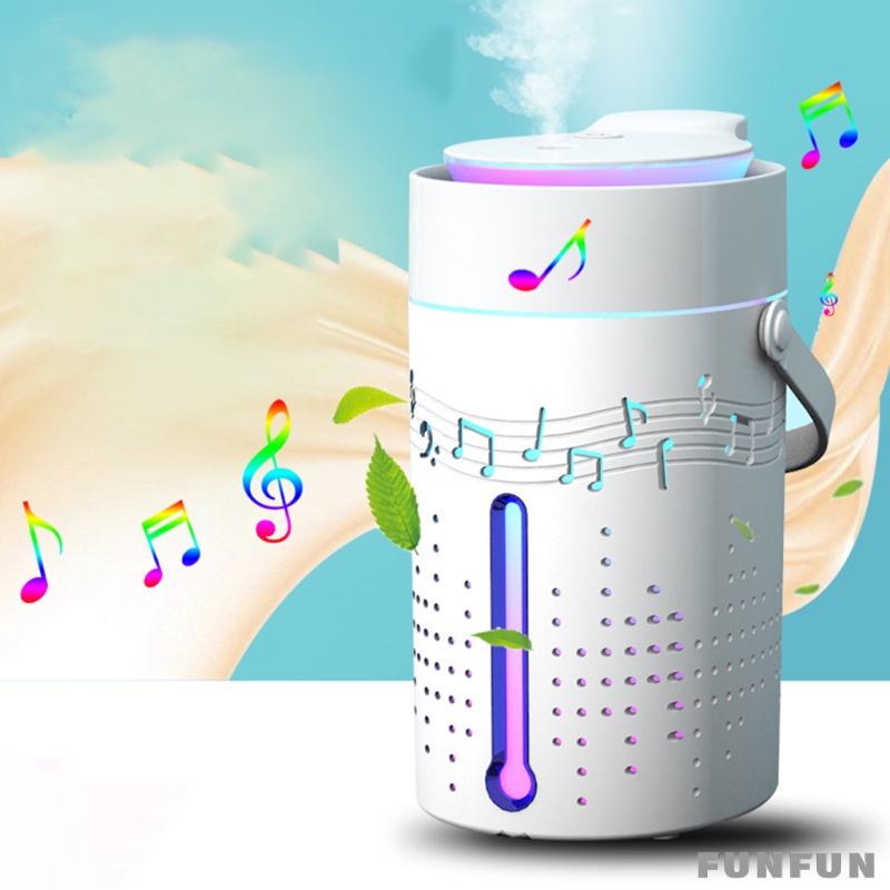 Máy Phun Sương Tạo Ẩm 1000ml Tích Hợp Loa Bluetooth