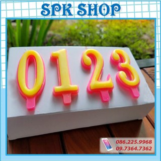 [FREESHIP❤️] Trang trí bánh kem- hộp Nến số- Trang trí bánh sinh nhật