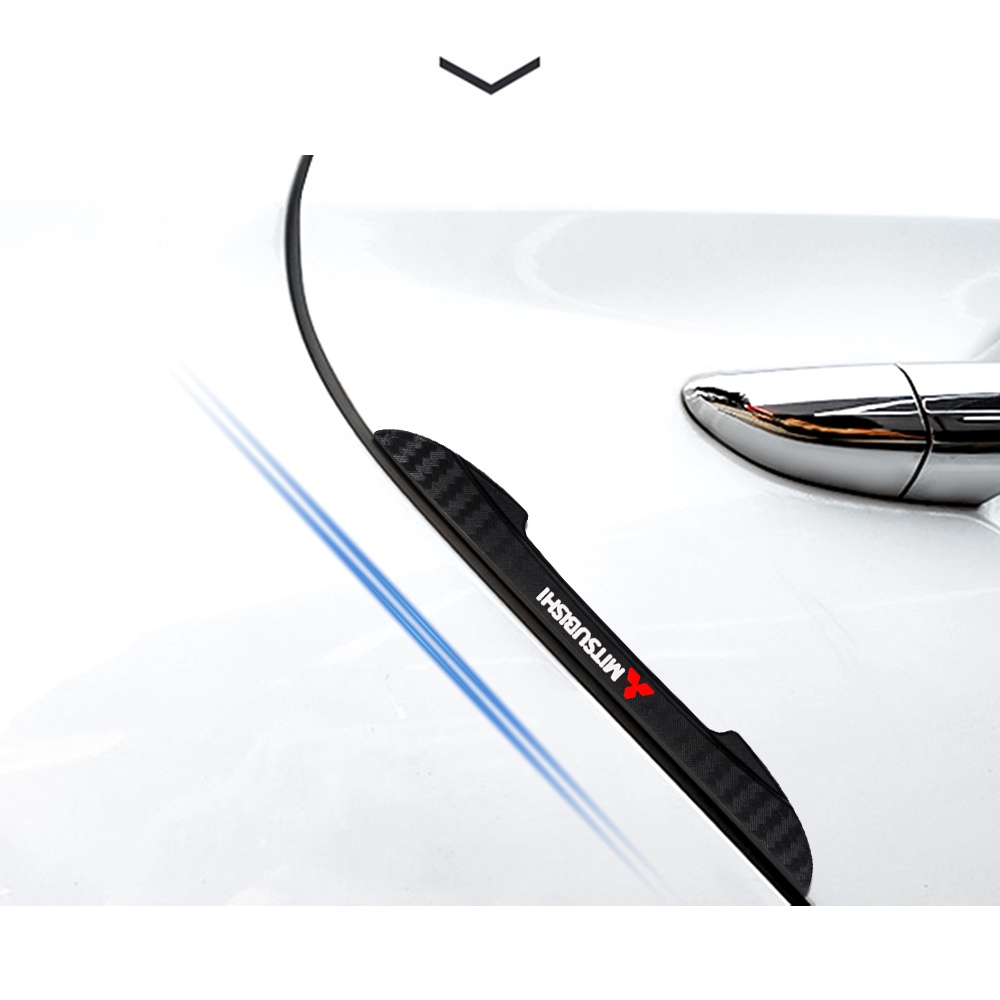 4 Miếng Dán Viền Cửa Chống Va Đập Cho Mitsubishi Xpander Mirage Lancer Pajero Outlander