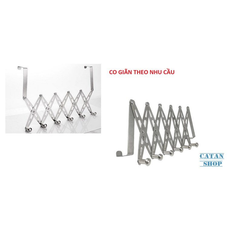 Móc Treo Đồ Sau Cửa xếp gọn bằng inox