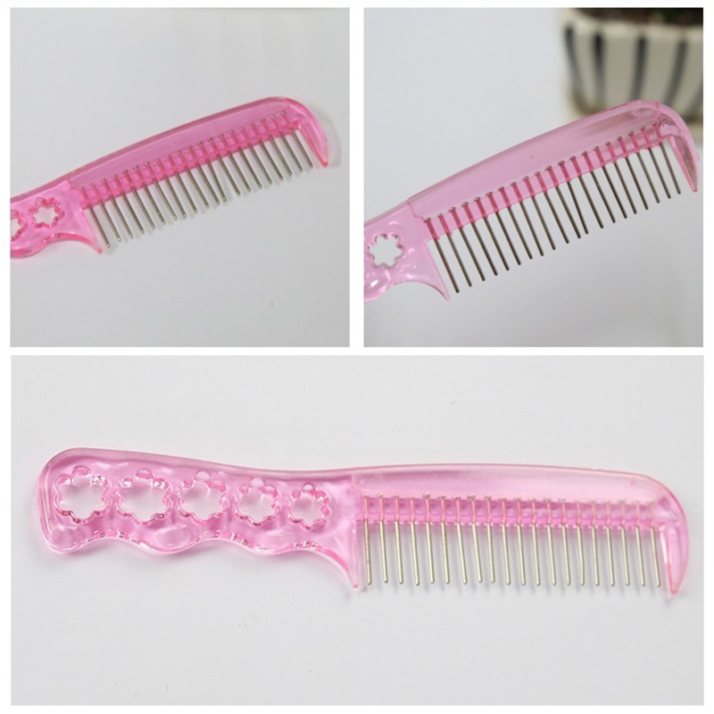 Lược Chải Tóc Xoăn Dài Bằng Thép Chống Tĩnh Điện Dành Cho Nữ YOUYO