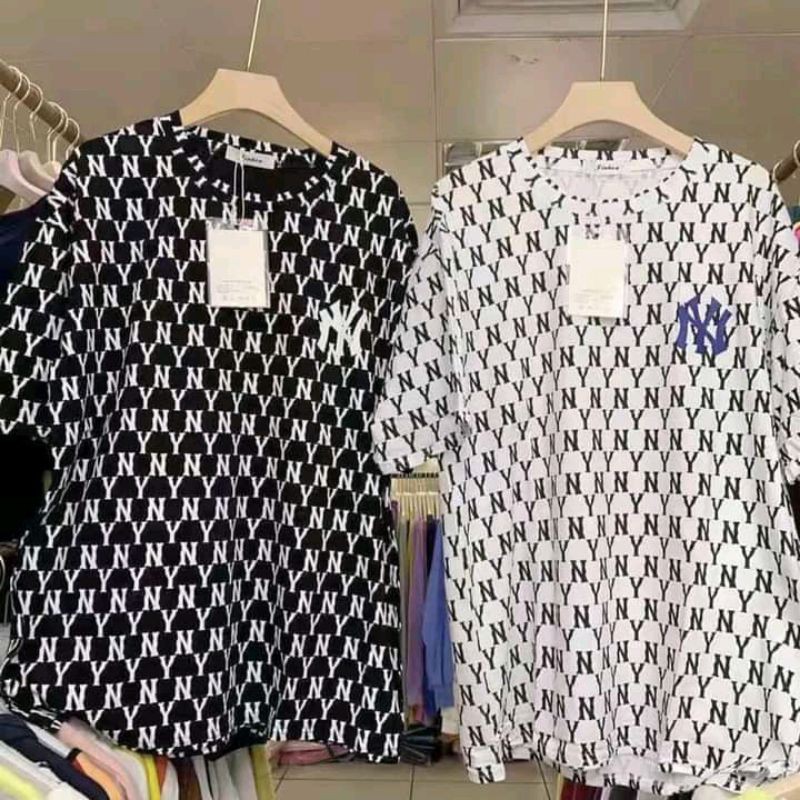 [Rẻ Vô Địch] Áo cotton tay lỡ Unisex -- Áo N...Y | BigBuy360 - bigbuy360.vn