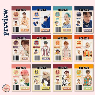 [HÀNG CÓ SẴN] Sticker NCT 2020 (part 2)