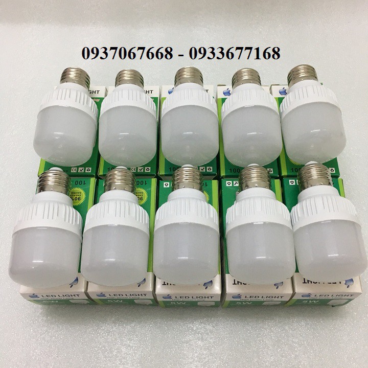 01 ĐÈN LED BÚP 5W GIÁ TỐT - ĐÈN LED TIẾT KIỆM ĐIỆN