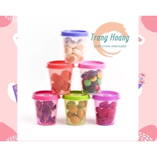 Hũ Đựng Gia Vị 60ml Tupperware - Hộp Nhựa Mini Để Hành Tỏi, Nước Chấm, Trữ Đồ Ăn Dặm, Kẹo Ô mai, Chia Thuốc Siro Đi Làm