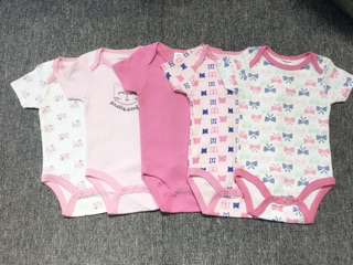 Set 5 bodysuit cho bé yêu