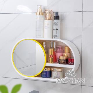 Giá Đựng Mỹ Phẩm Treo Tường Thiết Kế Sáng Tạo Cho Phòng Khách/Phòng Tắm
