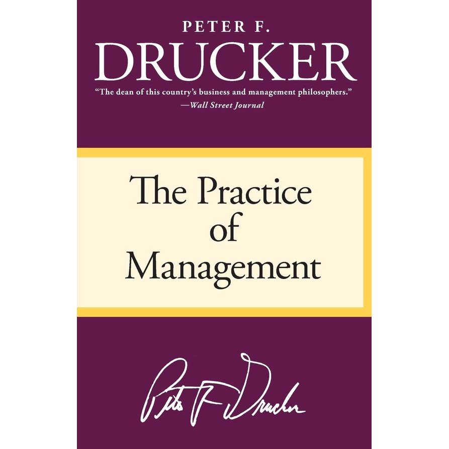 Sách - Anh: The Practice Of Management (Peter F.Drucker)