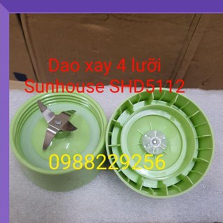 Phụ kiện máy xay- dao 4 lưỡi máy xay sunhouse SHD5112