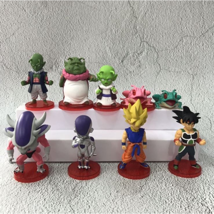 Bộ 9 mô hình 7 viên ngọc rồng 3-9cm , nhỏ siêu kute - Mô hình dragon ball
