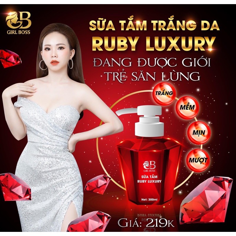 hot❤️❤️sữa tắm rubyy luxyri bật sáng da