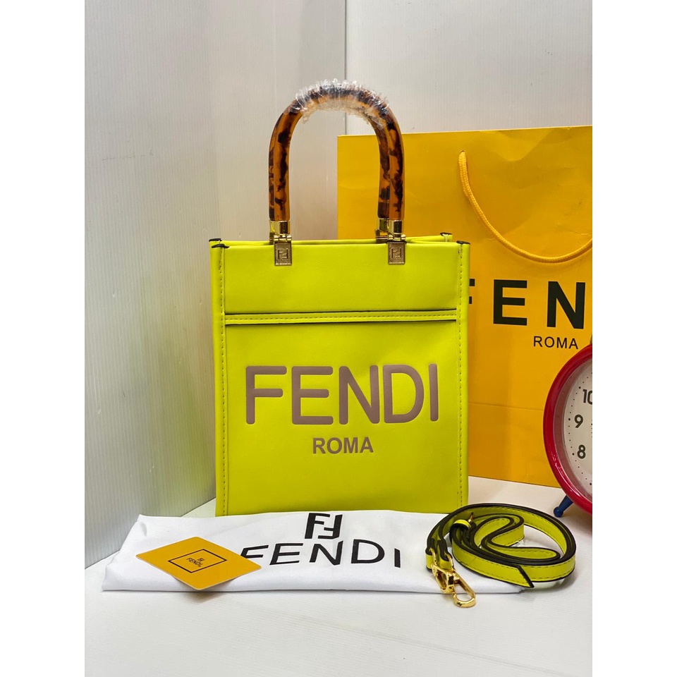 Túi mini Fendi sunshine shopper