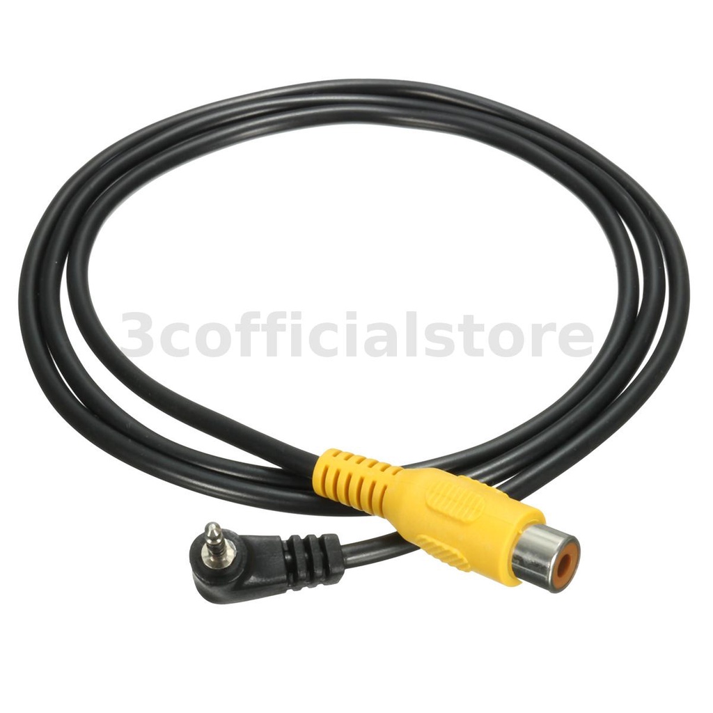 Dây Cáp Âm Thanh 2.5mm Đầu Đực Sang RCA Đầu Cái 3.5mm Cho GPS AV-in Video
