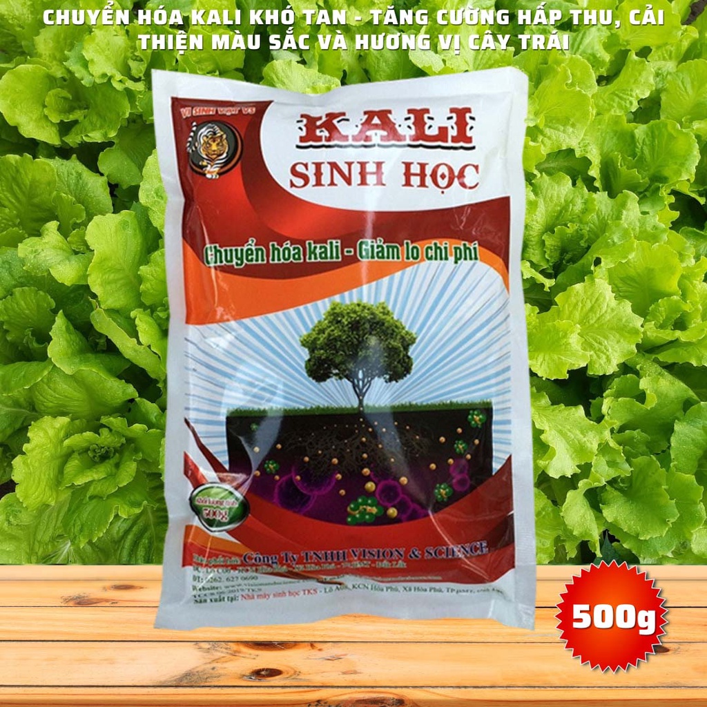KALI SINH HỌC 500gr Chuyển Hóa Kali  Tăng Cường Hấp thu, Tăng Độ Ngọt Của Trái