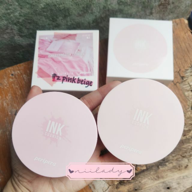 Phấn nước Ink Lasting Pink Cushion Peripera