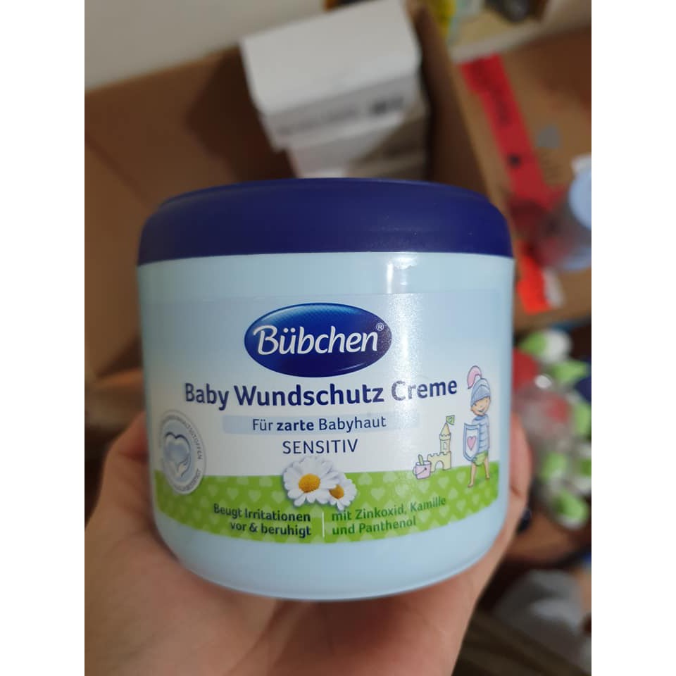 Kem chống hăm Bubchen - Baby wundschutz creme 500ml