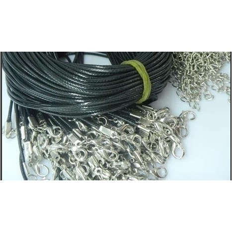 Kẹp 2 lá nối đầu dây làm vòng dây chuyền vòng tay móc khóa
