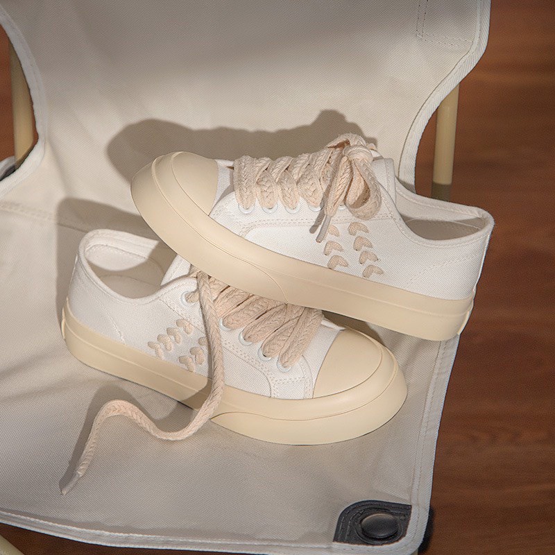 (VIDEO) Giày nữ thể thao độn đế GIN phối màu cực sang