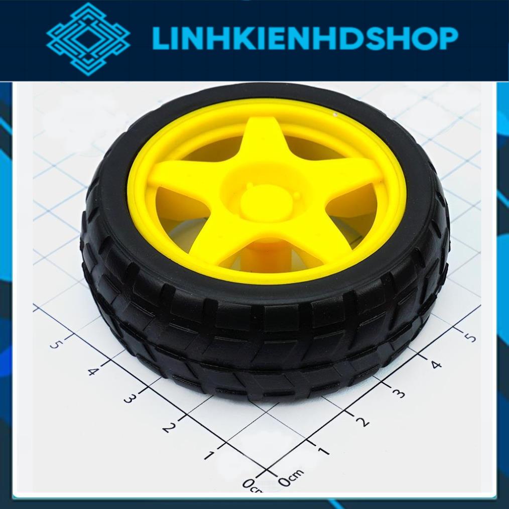 Bánh Xe Robot V1 Màu Vàng