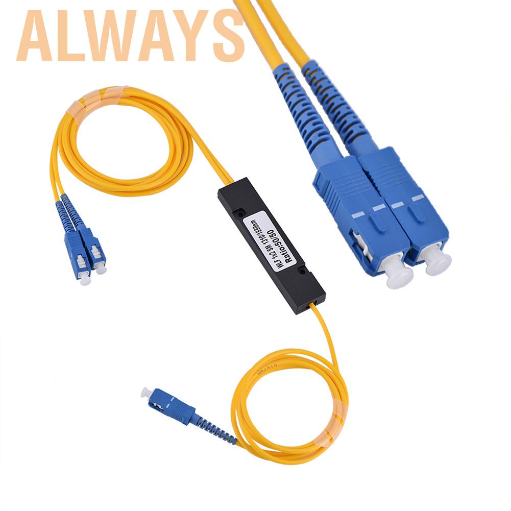 Bộ chia cáp sợi quang SC từ 1 sang 2 chuyên dụng